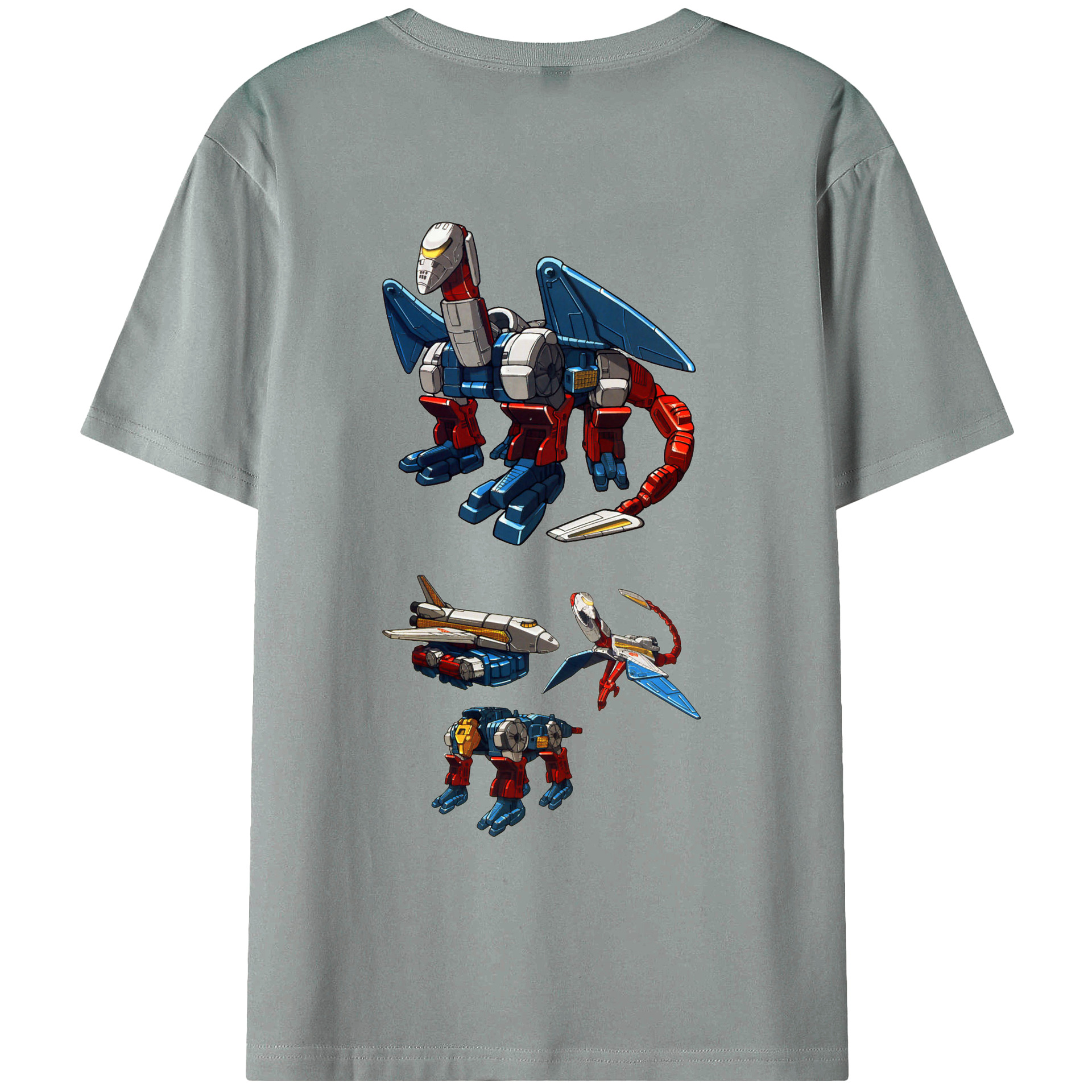 （画像用）  綿100％ メンズ半袖Tシャツ（バックプリント） 通気性